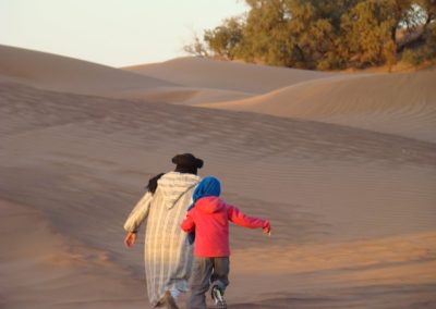 aventure trek excursion sable ouarzazate enfants Voyage Desert Maroc