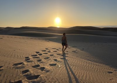 plages blanches coucher de soleil Voyage Desert Maroc