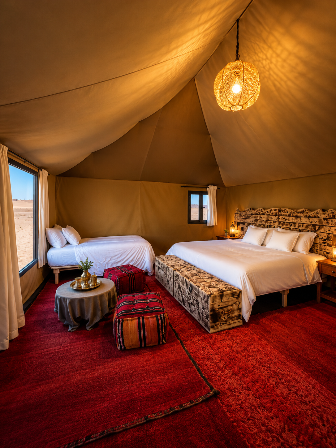 bivouac desert Mhamid